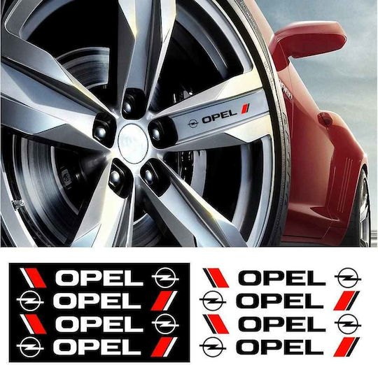 Autoemblem Aufkleber Vinyl für Autoreifen in Schwarz Farbe 4Stück