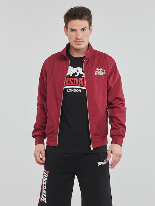 Lonsdale Harrington Μπουφάν Bomber Μπορντό