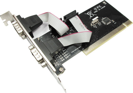 Κάρτα PCI σε 2 θύρες RS232 DB9 Serial