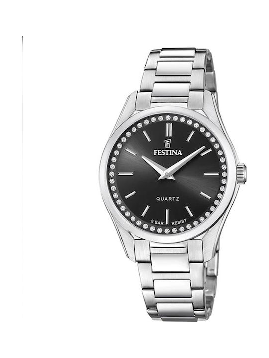 Festina Women's Watch with Silver Metal Bracelet