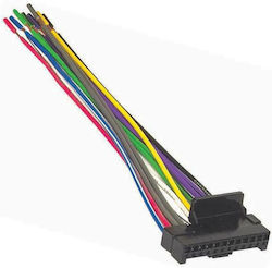 Kenwood Φίσα ISO Αυτοκινήτου 16pin Socket For Car Radio Socket Kenwood Φίσα ISO Αυτοκινήτου 16pin Socket For Car Radio Socket