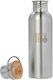 Ecolife Kids Stainless Steel Water Bottle Silver 750ml