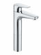 Roca Mixing Tall Sink Faucet Silver