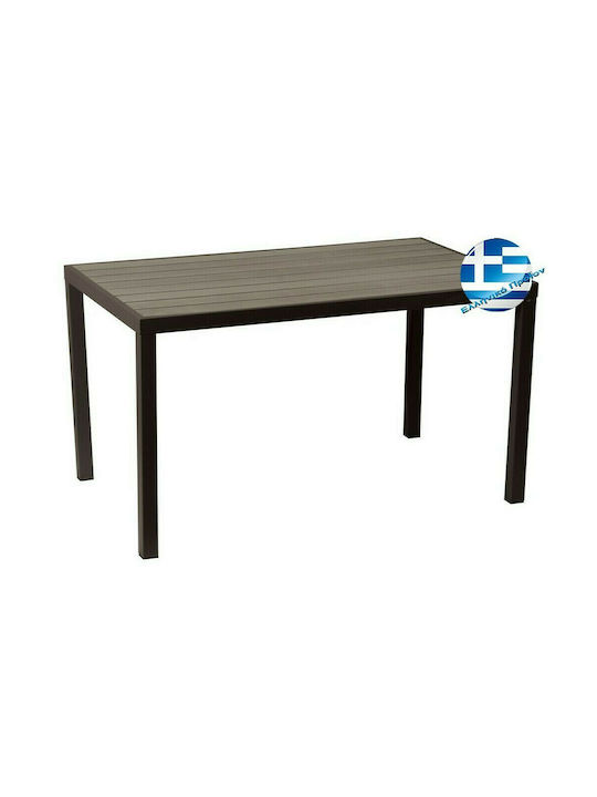 Tisch Stabil Brown 175x94x72cm