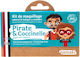 Pirate & Ladybug Karneval Face Painting 2.5gr Mehrfarbig 3Stück