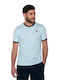 Fila Herren T-Shirt Kurzarm Hellblau