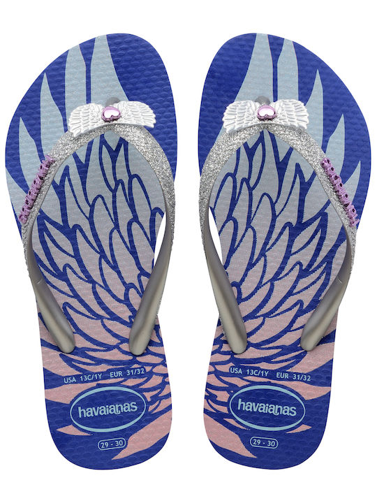 Kids' Flip Flops Silver