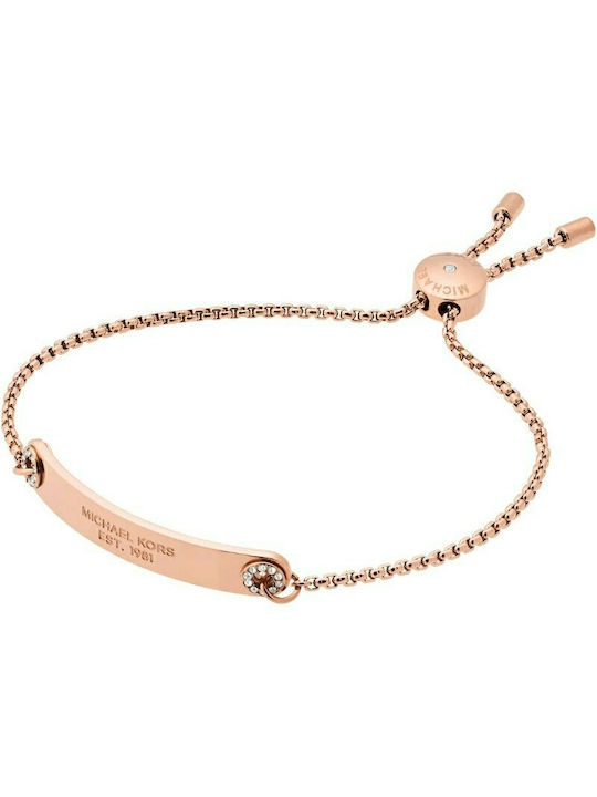 Michael Kors Women's Bracelet made of Steel Gold Plated