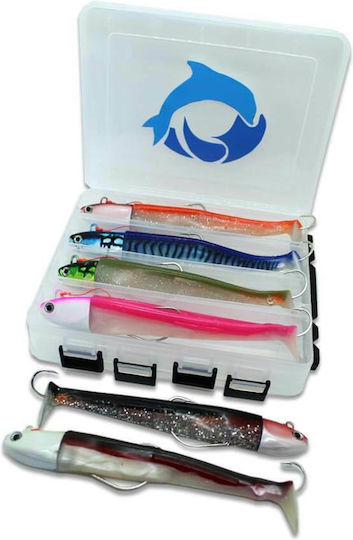 Oceanic Combo Set Ocean Ruler Künstlicher Köder Schieberegler 150gr with Thief Set 6Stück