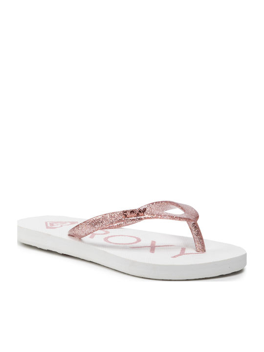 Roxy Παιδικές Σαγιονάρες Flip Flops Ροζ Rg Viva...