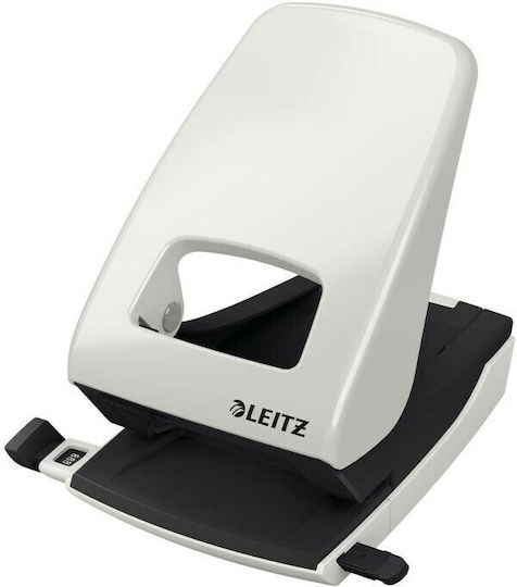 Leitz Paper Punches With Guide 2-Hole Punch For 40 Sheets 5138