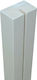 Showood Garden Fence Post Made of Wood 96.5x7x4.5cm White