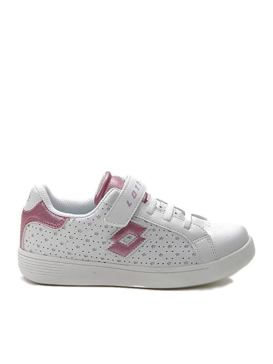 Kinder Sneakers mit Klettverschluss Weiß