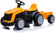 Kinderfahrzeug mit Traktor Elektrisch mit Anhänger 6 Volt Gelb für 2+ Jahre