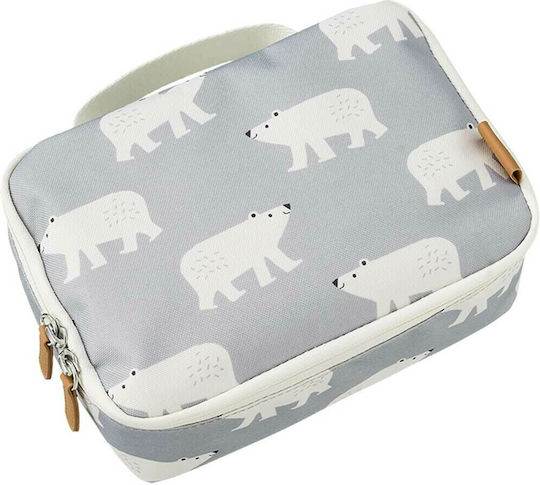 Fresk Pet Polar School Insulated Hand Lunch Bag Gray