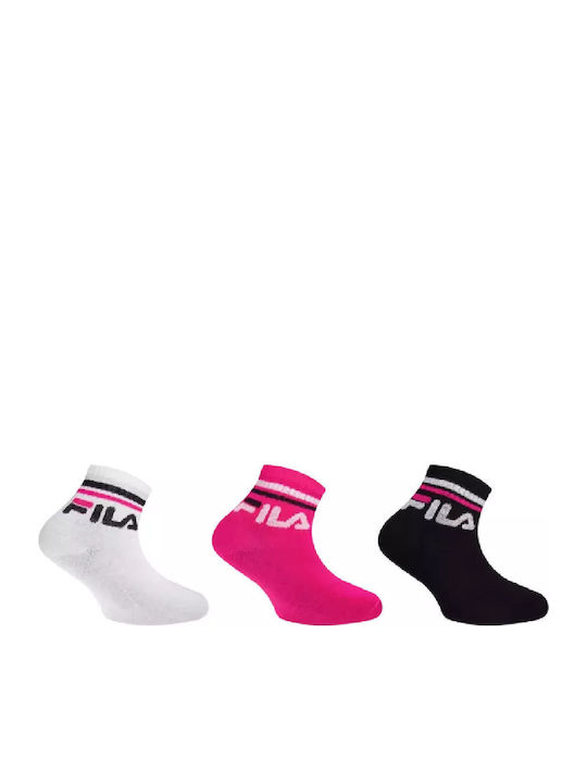 FILA Sportliche Lange Kindersocken Bunte 3 Paar
