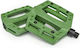 Eclat Contra Flat Bicycle Pedals Green