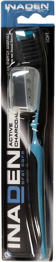 Arriani Active Charcoal Четка за зъби Soft Black / Blue