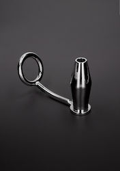 Shots Steel Metal Ring With Tunnel Butt Plug Co...