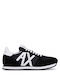 Armani Exchange Herren Sneakers Black / White