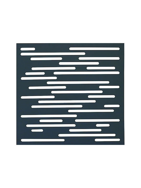 Nautic Plastic Trellis Gray 100x100cm