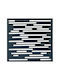 Spalier Garten Nautic aus Kunststoff in Gray Farbe 100x100cm 1Stück