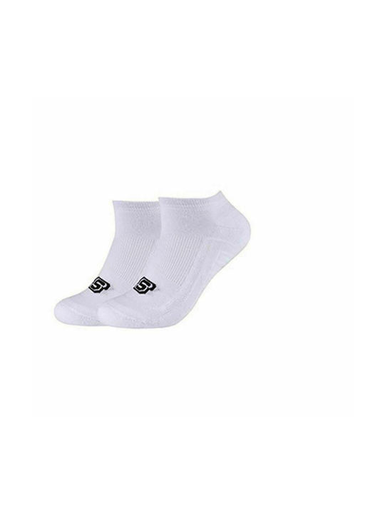 Skechers Unisex Κάλτσες Λευκές