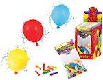Set of 100 Balloons Latex Multicolour Round