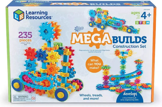 Learning Resources Блокчета Gears! Gears! Gears! за 4+ години години 235бр