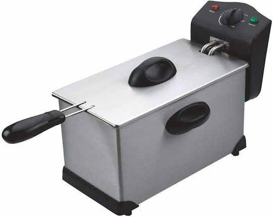 DCG FR-2759 Fritteuse 3.5Es Silber