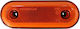Truck Volume Lights 1pcs LED Volume Side Marking Neon 12 / 24V - Orange MAR791