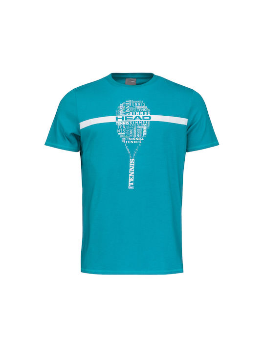 Head Kids T-shirt Turquoise