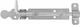 Vltools AMD038-081 Türgriff Vorhängeschloss 200mm Silber
