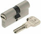 F.lli Facchinetti Lock Cylinder Security SY328218 80mm (30-50) Silver