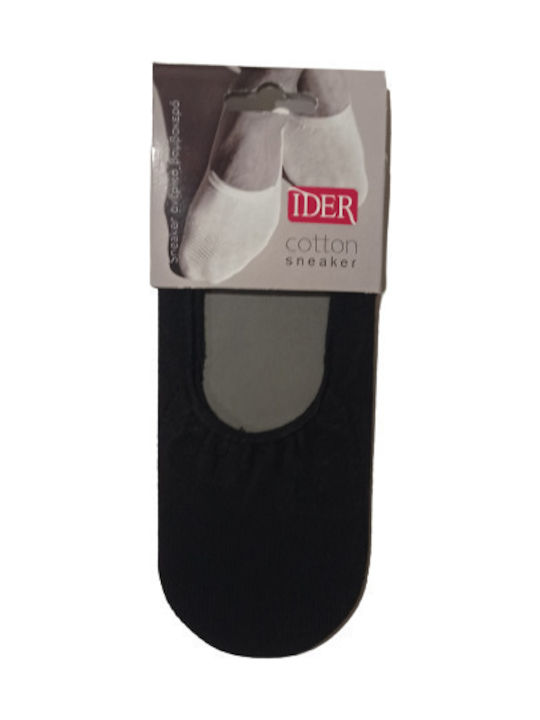 IDER Men's Solid Color Socks Black