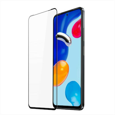 Dux Ducis 0.33mm Full Glue Full Face Tempered Glass Μαύρο (Redmi Note 11/11S)