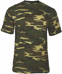 Mil-Tec T-shirt Woodland