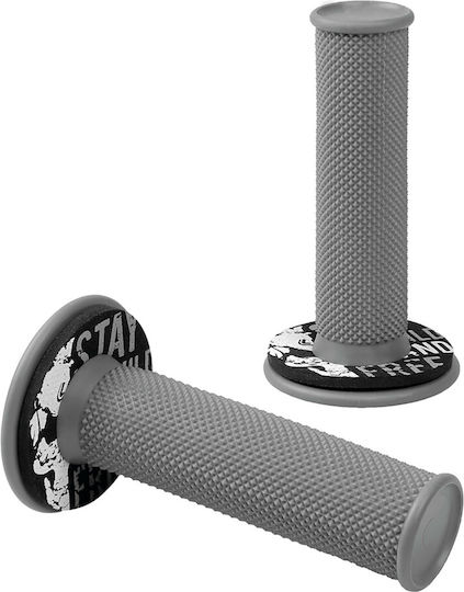 Lampa Мотоциклетни ръкохватки Donut Off-Road в Сив цвят