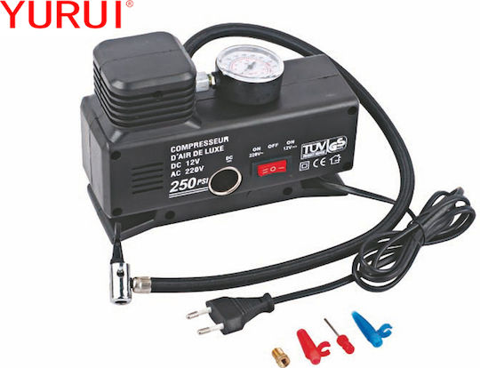 LTC Audio Τρόμπα Αυτοκινήτου 250PSI με Καλώδιο Ρεύματος 12V