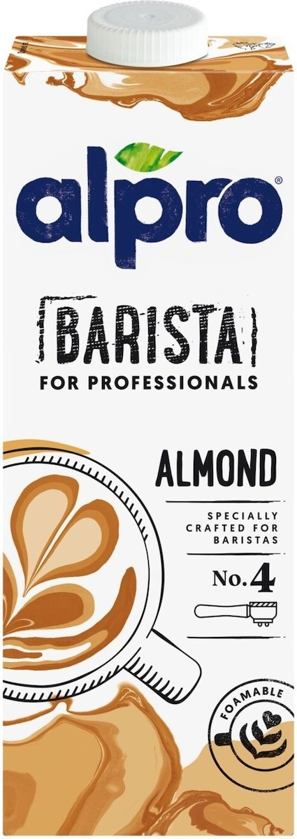 REVIEW: Alpro barista almond, does it really foam well