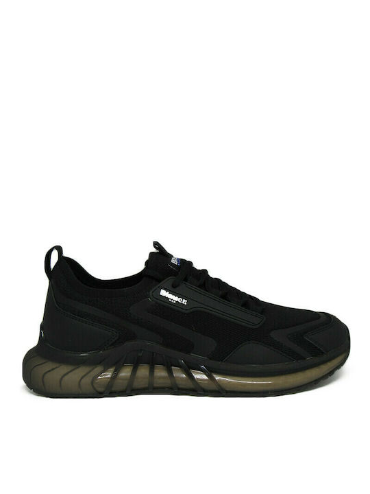 Blauer S2RUSH01/KNI Ανδρικά Sneakers Μαύρα