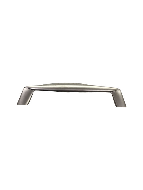 CMD Handle Furniture made of Metallic Nickel Matte with Center Distance 128mm 128MM 1pcs