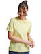 Superdry Studios Essential Damen Oversized T-shirt Beacon Yellow