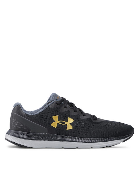 Under Armour Charged Impulse 2 Ανδρικά Αθλητικά Παπούτσια Running Μαύρα