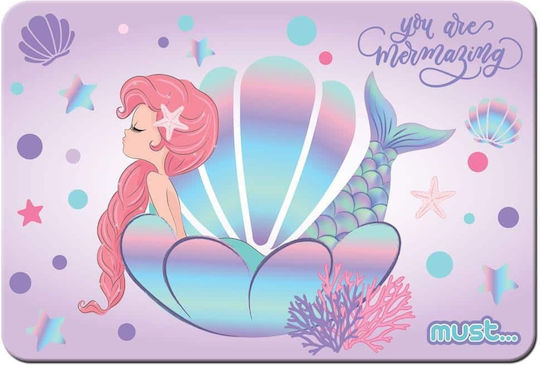 Must Team Mermazing Сервизи за маса Пластмаса Лилав 43x29см 1бр