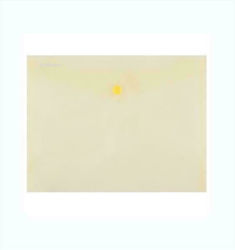 Donau Folder with Button for Paper A5 Yellow