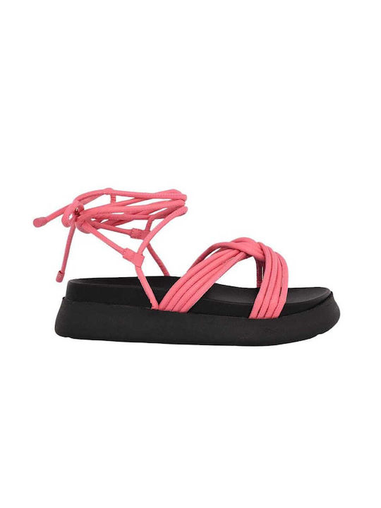 Kat Maconie Milan Flache Sandalen Dragonfruit