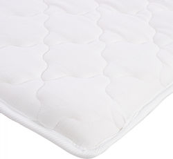 Freebox Single Bed Foam Mattress Topper Cloud with Elastic Straps 90x190x5cm