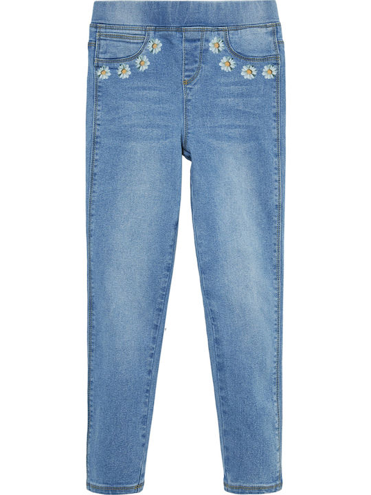 Kids Legging Long Blue Tartaleta
