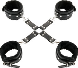Darkness Handcuffs Hogtie Set Black